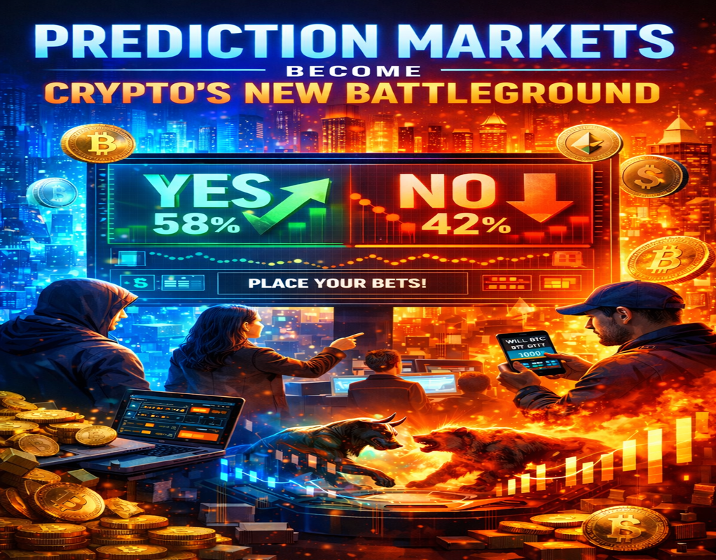 Prediction Markets Become Crypto’s New Battleground